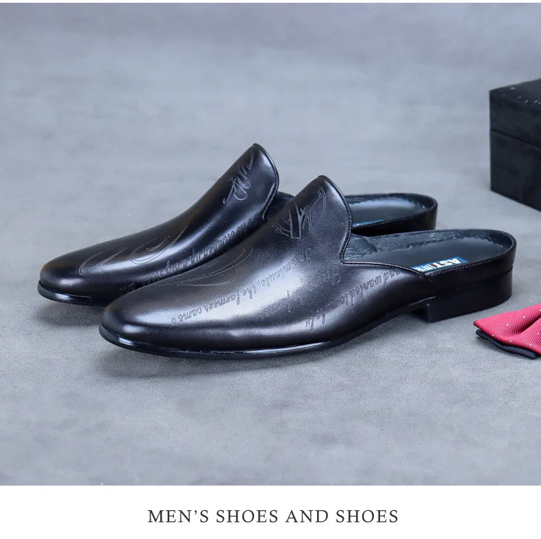 Boutique Premium Edition (for Exclusive Collection)
Italian Luxury Men’s Leather Slippers – Handmade Non-Slip Moccasins for Summer Elegance | HollandLuxeGlobal.com Exclusive