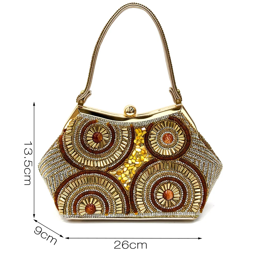 HollandLuxeGlobal.com Exclusive Premium Collectors Item – Elegant Italian Design Women’s Party Shoes with Matching Handbag, Stylish Heels & Bag Set for African Weddings & Special