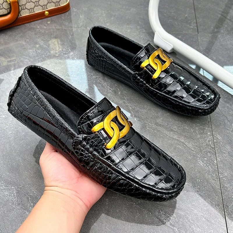 Step into refined comfort with the New Handmade Leather Men’s Loafers, a hollandluxeglobal.com bestseller crafted for style and durability. Designed from premium quality genuine leather, these slip-on driving shoes provide