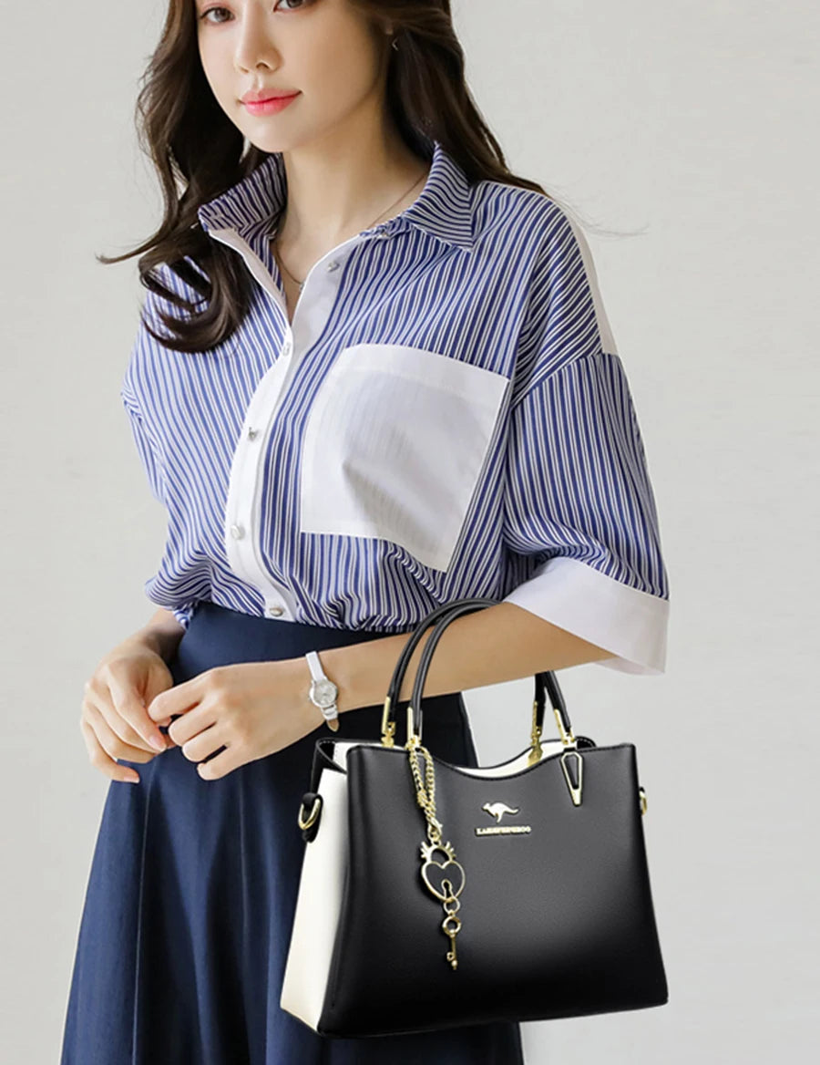 Stay effortlessly elegant with this Ladies Quality Leather Shoulder Bag 2023, a luxury designer tote featuring a large capacity and timeless fashion appeal — perfect for daily or casual use.

hollandluxeglobal.com
