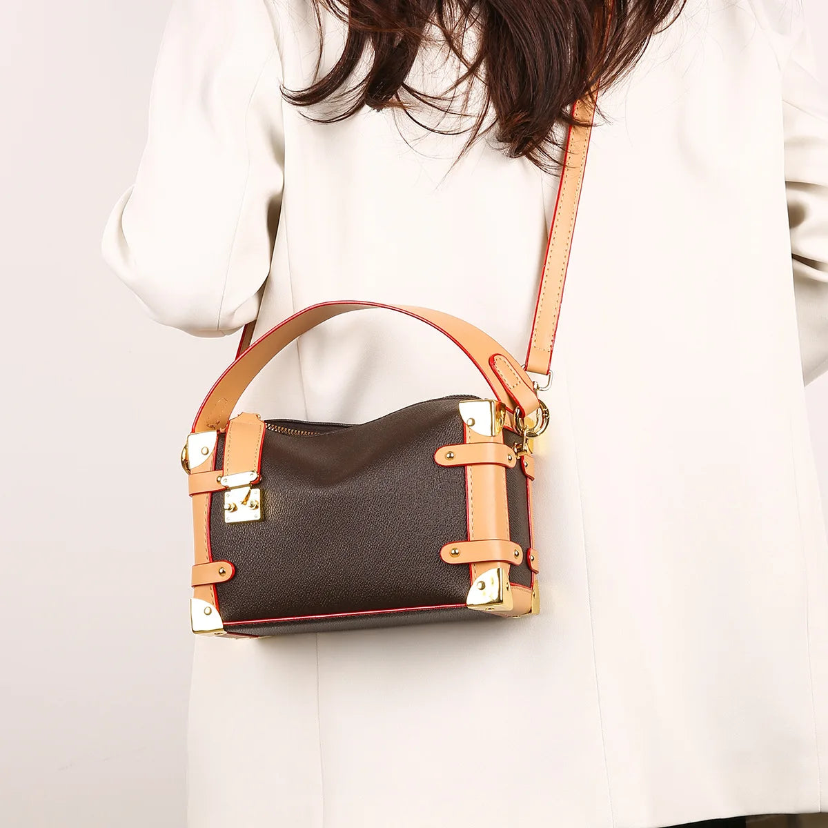 Women’s Luxury Leather Handbag – Designer High Quality Tote Bag, Fashion Shoulder & Crossbody Purse with Top Handle for Elegant Ladies | HollandLuxeGlobal.com Exclusive Collector’s Item