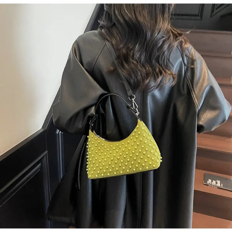 Modern Crocodile Embossed Bag For Women With Exotic Texture And Premium Leather For Luxury Style