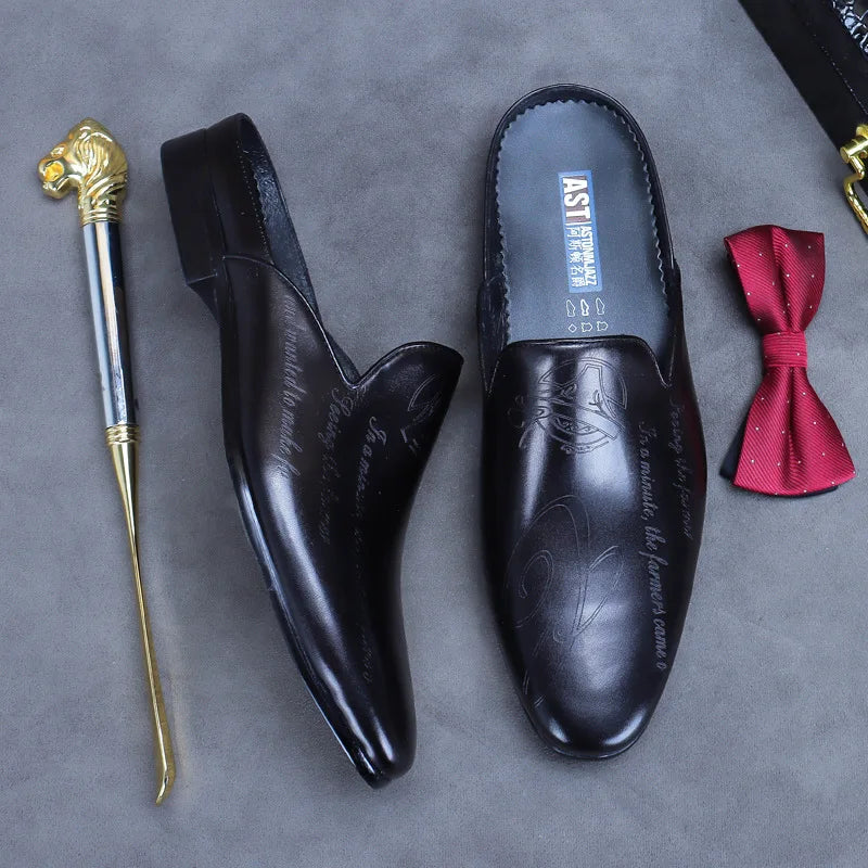 Boutique Premium Edition (for Exclusive Collection)
Italian Luxury Men’s Leather Slippers – Handmade Non-Slip Moccasins for Summer Elegance | HollandLuxeGlobal.com Exclusive