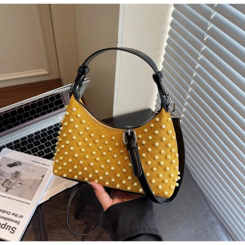 Modern Crocodile Embossed Bag For Women With Exotic Texture And Premium Leather For Luxury Style