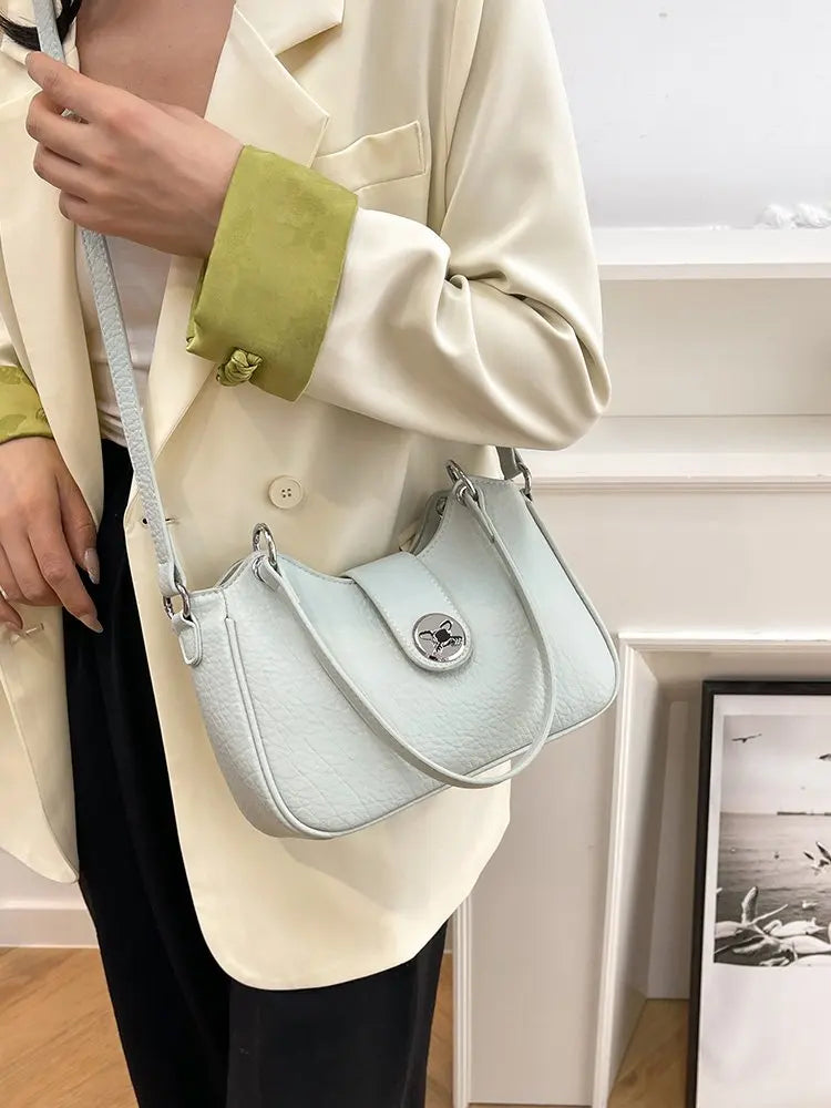 Designer Women's Handbag In High-Quality Leather With Embroidery Detail Elegant Look For Special Occasions Gift