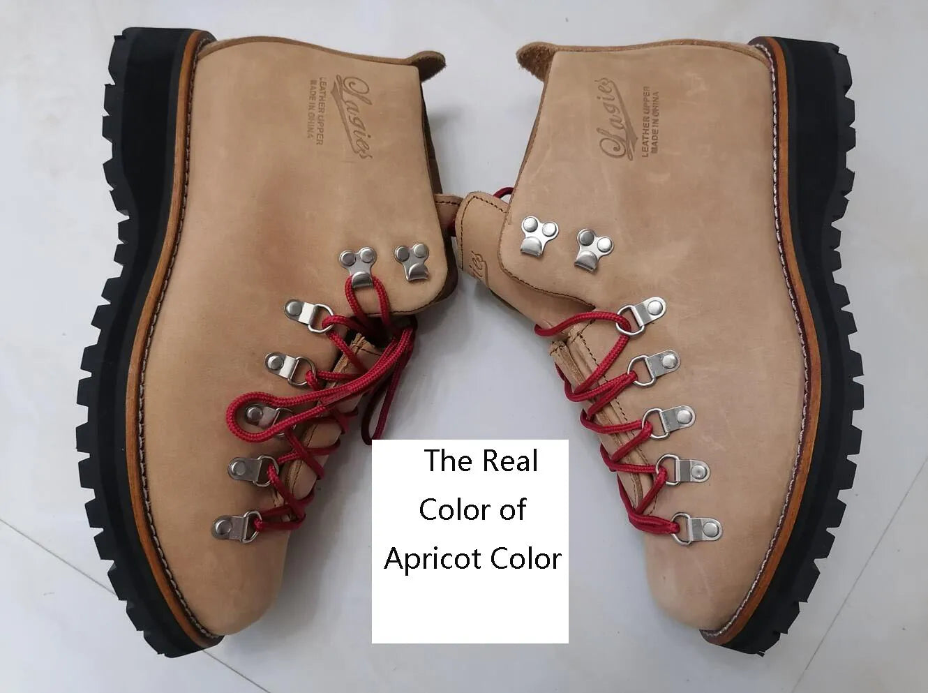 Vintage Men’s Leather Ankle Boots – Retro Mountaineering Lace-Up Outdoor & Casual Shoes | HollandLuxeGlobal.com Exclusive Collector’s Item