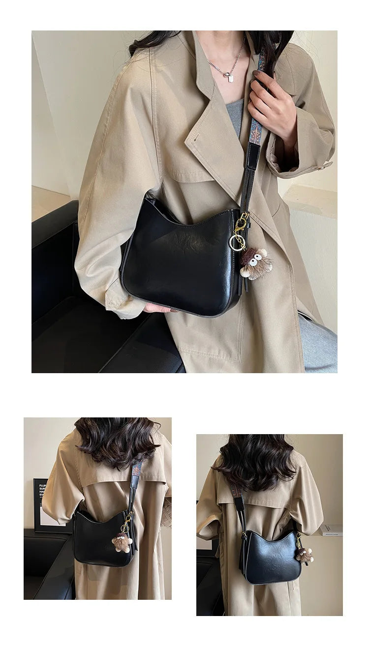 2025 New! Luxury French-Style Niche Designer Crossbody Bag for Women | INS-Inspired Versatile Shoulder Bag | HollandLuxeGlobal.com Exclusive Collector’s Item
