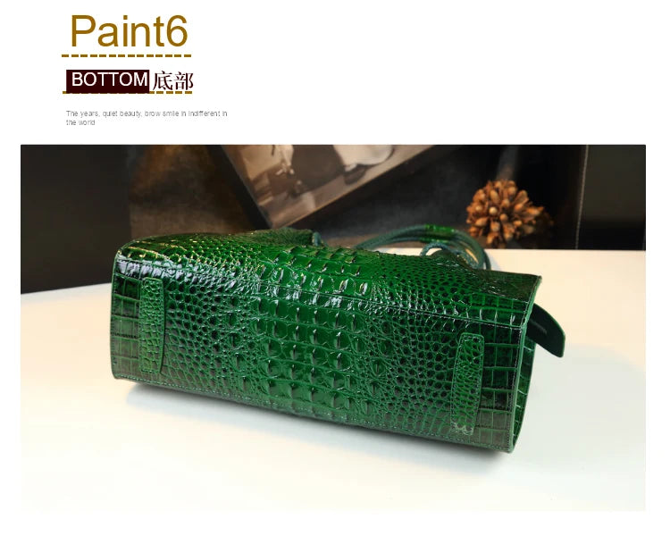 Boutique Premium Edition (for Exclusive Collection)
Red Crocodile Pattern Luxury Genuine Leather Tote Bag for Women – Designer Handbag for Travel & Daily Elegance | HollandLuxeGlobal.com Exclusive