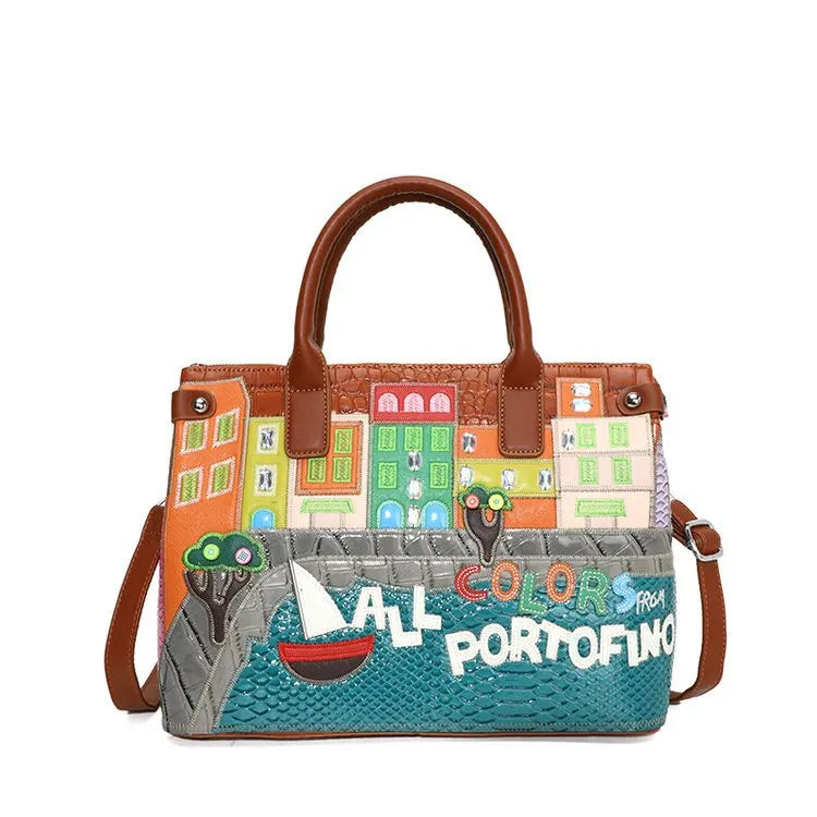 👜 Vintage Embroidered Shoulder Bag – Women’s Luxury Work Purse with Heavy Stitching, Timeless Crossbody Hand-Stitched Details | HollandLuxeGlobal.com Exclusive Collector’s Item