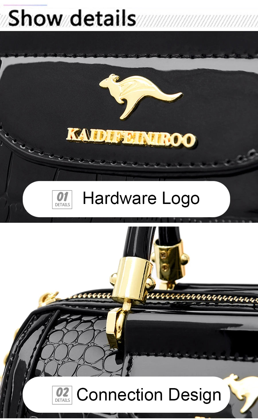 Luxury Designer Crocodile Pattern Women’s Bag – High Quality Leather Crossbody & Shoulder Tote for Elegant Casual Style | HollandLuxeGlobal.com Exclusive Collector’s Item