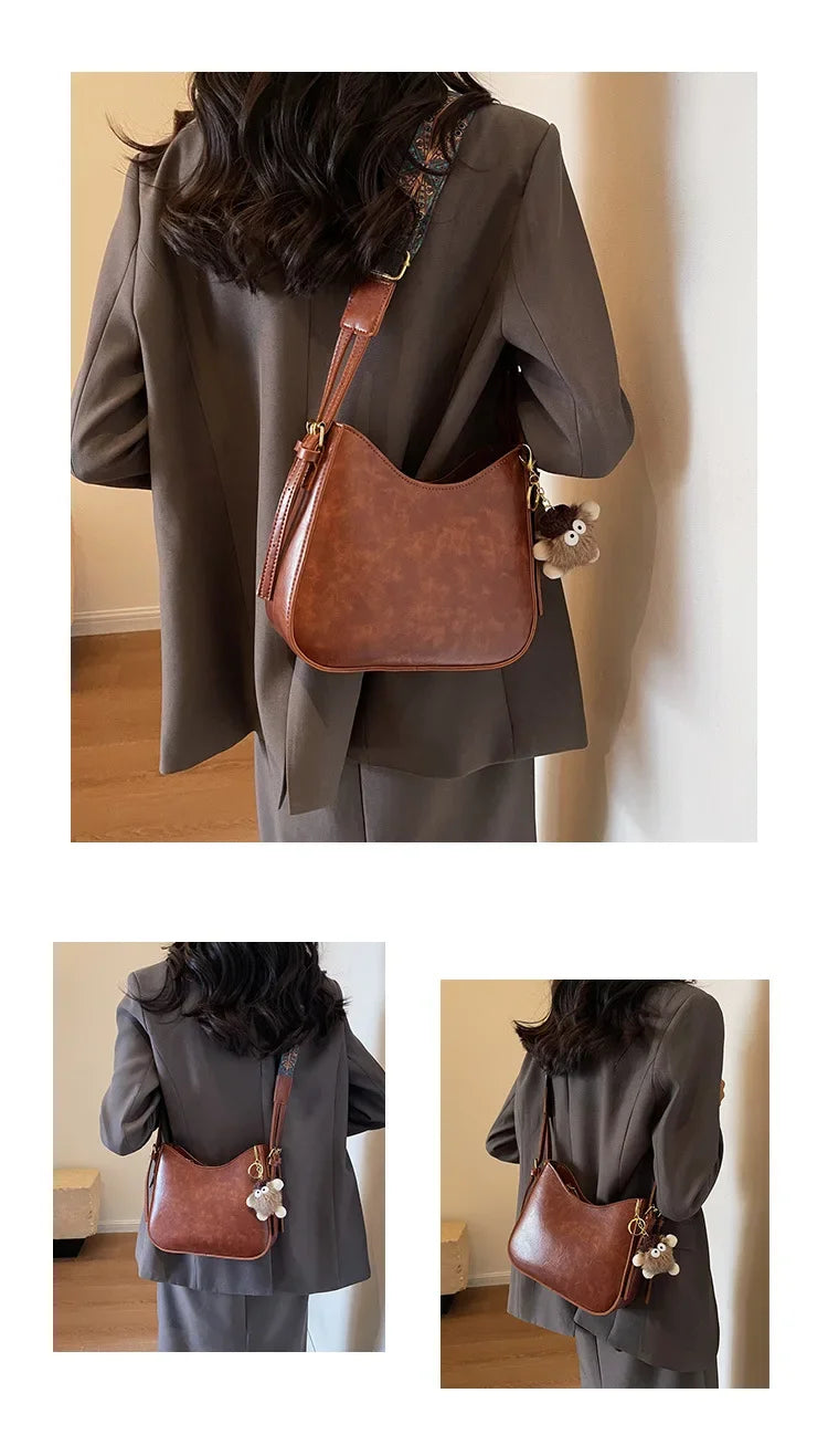 2025 New! Luxury French-Style Niche Designer Crossbody Bag for Women | INS-Inspired Versatile Shoulder Bag | HollandLuxeGlobal.com Exclusive Collector’s Item