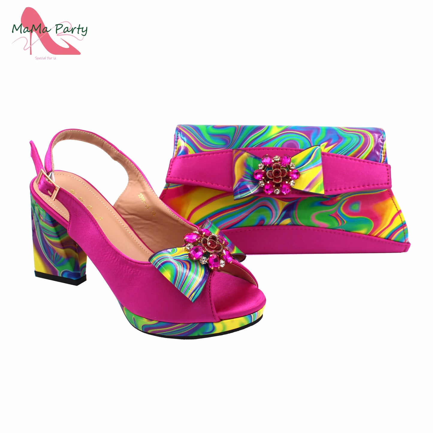 2024 Exclusive Italian Women’s Shoes & Matching Bag – Super High Heel Yellow Sandals for Elegant African Wedding & Party Style | HollandLuxeGlobal.com