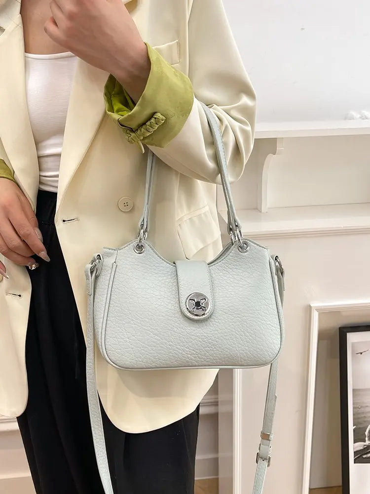 Designer Women's Handbag In High-Quality Leather With Embroidery Detail Elegant Look For Special Occasions Gift