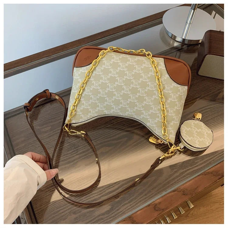 Famous Designer Elegant Leather Tote Bag for Women | Classic Luxury Crossbody & Shoulder Bag | Timeless High-End Style | HollandLuxeGlobal.com Exclusive Collector’s Item