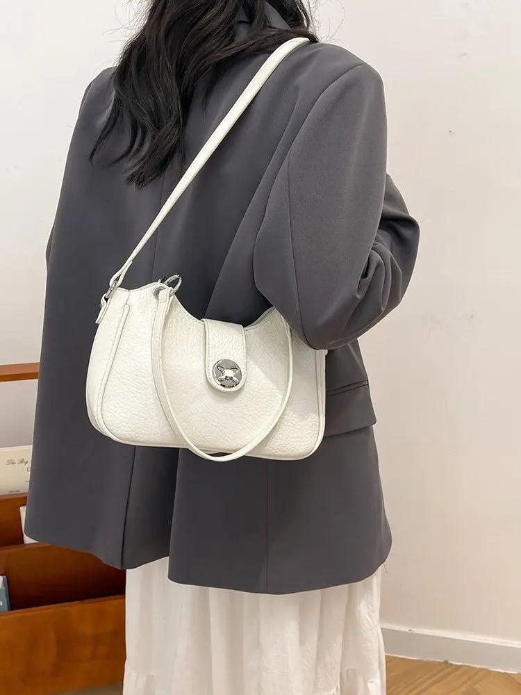 Designer Women's Handbag In High-Quality Leather With Embroidery Detail Elegant Look For Special Occasions Gift