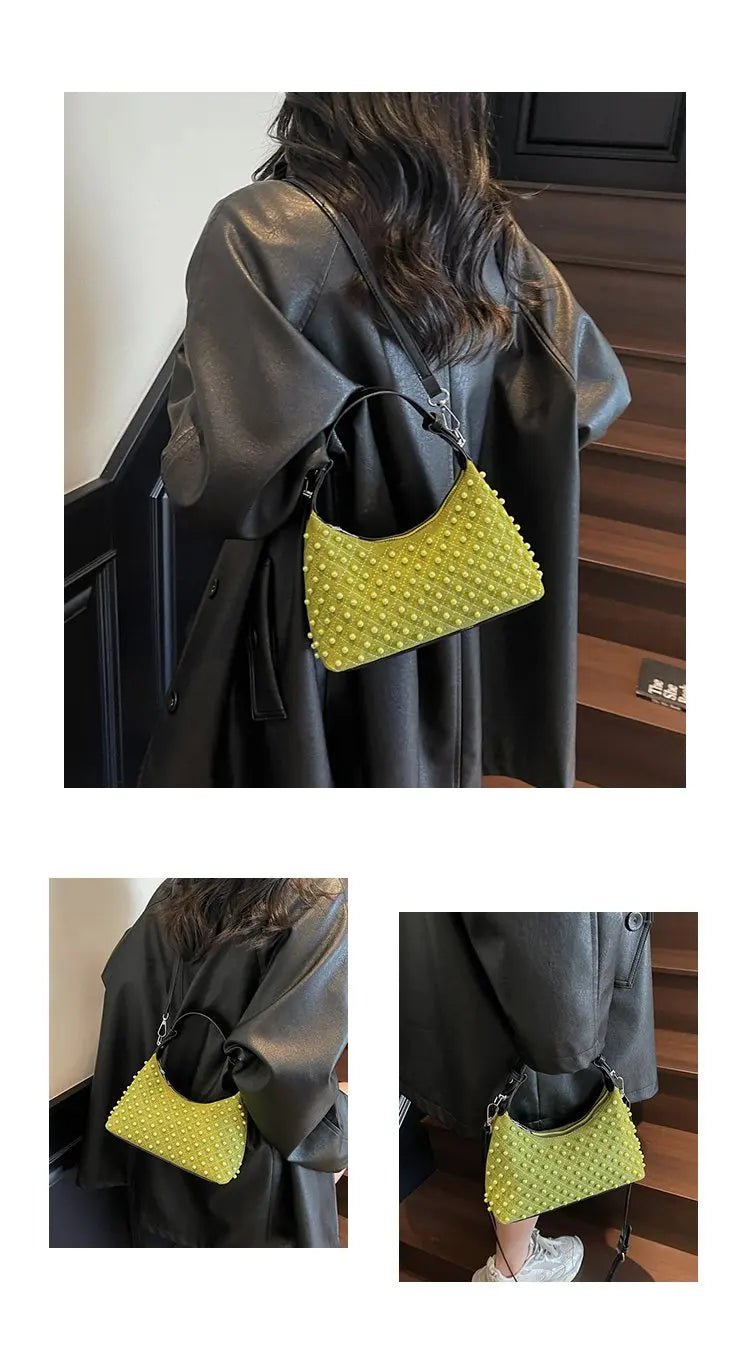 Modern Crocodile Embossed Bag For Women With Exotic Texture And Premium Leather For Luxury Style