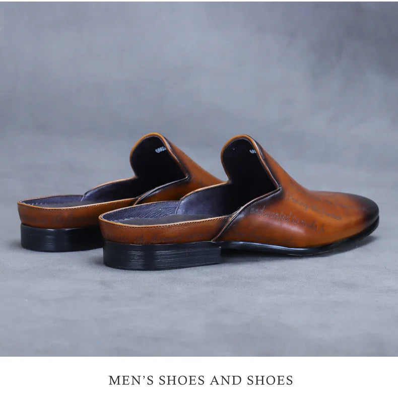 Boutique Premium Edition (for Exclusive Collection)
Italian Luxury Men’s Leather Slippers – Handmade Non-Slip Moccasins for Summer Elegance | HollandLuxeGlobal.com Exclusive