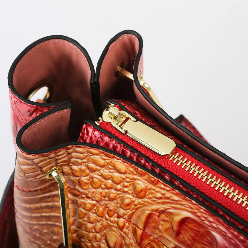 Boutique Premium Edition (for Exclusive Collection)
Luxury Crocodile Skin Leather Handbag for Women – Large-Capacity Designer Shoulder Tote | HollandLuxeGlobal.com Exclusive