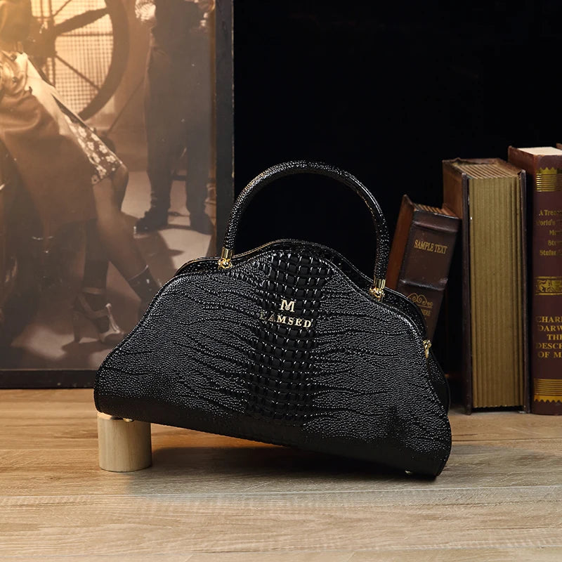 2022 Crocodile Leather Designer Handbag – Exquisite Genuine Leather Luxury Tote for Women | HollandLuxeGlobal.com Exclusive Collector’s Item