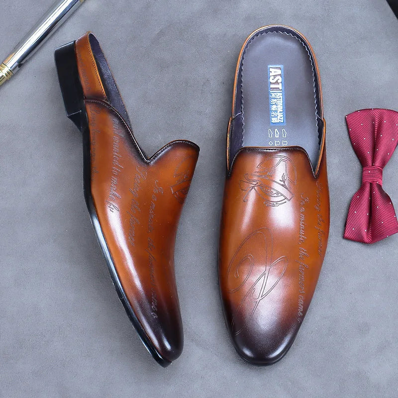 Boutique Premium Edition (for Exclusive Collection)
Italian Luxury Men’s Leather Slippers – Handmade Non-Slip Moccasins for Summer Elegance | HollandLuxeGlobal.com Exclusive