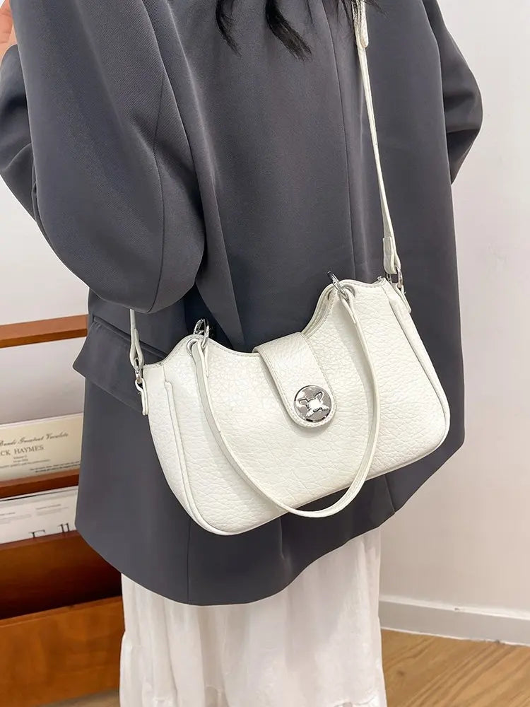 Designer Women's Handbag In High-Quality Leather With Embroidery Detail Elegant Look For Special Occasions Gift