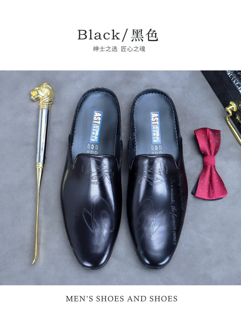 Boutique Premium Edition (for Exclusive Collection)
Italian Luxury Men’s Leather Slippers – Handmade Non-Slip Moccasins for Summer Elegance | HollandLuxeGlobal.com Exclusive