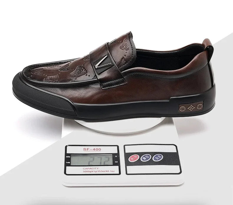Designer British Style Men’s Luxury Leather Loafers | Soft Sole Fashion Casual & Dress Shoes for Spring and Summer | HollandLuxeGlobal.com Exclusive Collector’s Item
