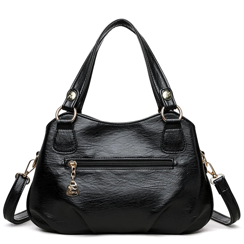 Genuine Brand Leather Women’s Handbag | Luxury Designer Shoulder & Crossbody Bag | Ladies Messenger Tote Purse – Elegant Commuter Style | HollandLuxeGlobal.com Exclusive Collector items