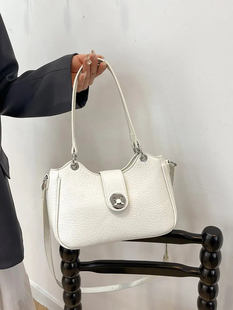 Designer Women's Handbag In High-Quality Leather With Embroidery Detail Elegant Look For Special Occasions Gift